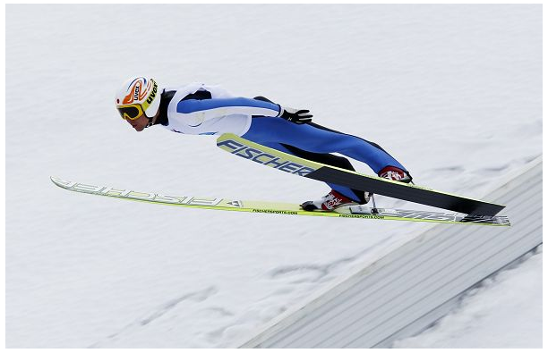 中国跳台滑雪运动员图片