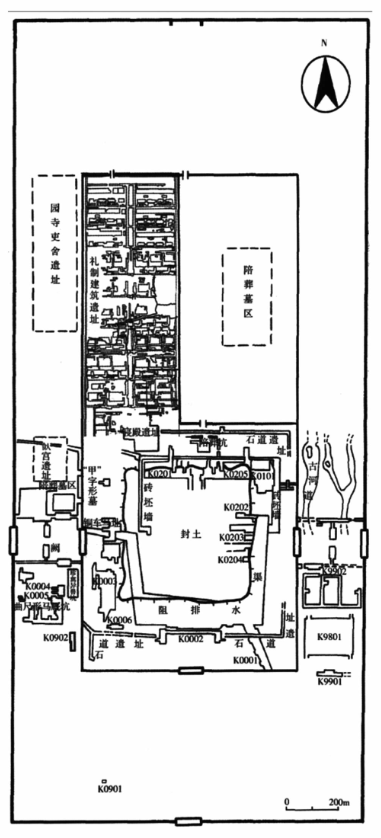 秦始皇陵地宫结构图图片