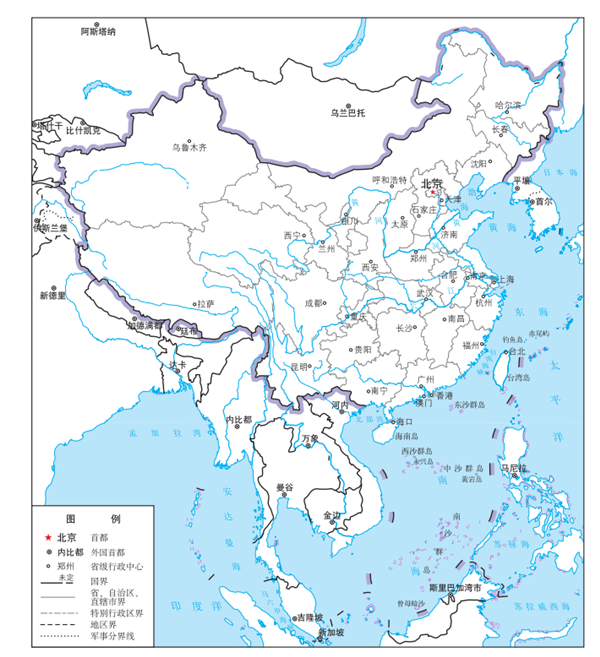 未来中国的地理版图图片